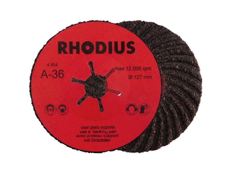 Rhodius 300463 Fiberplade Stål 25 Stk