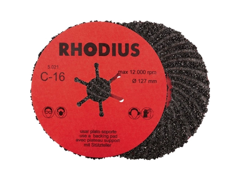 Rhodius 305487 Fiberplade Sten, Støbegods 25 Stk
