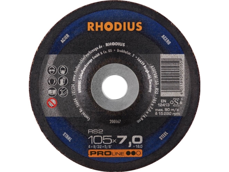 Rhodius 200167 Rs2 Skrubskive 25 Stk