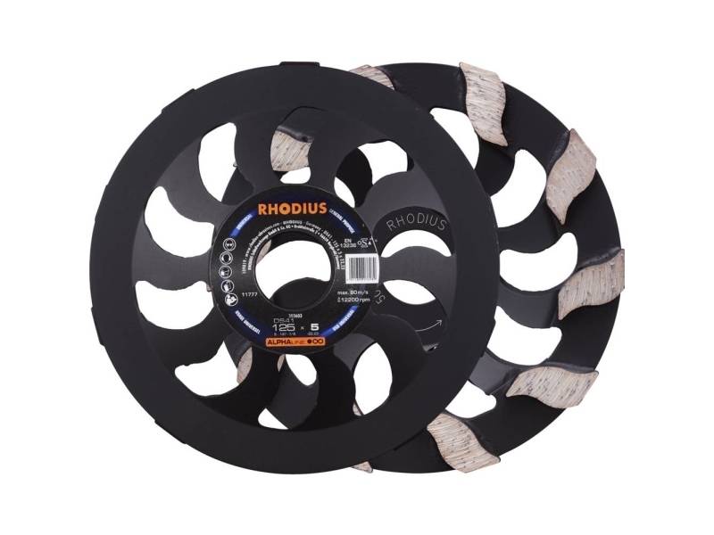 Rhodius Diamantslibeskive DS41 125x22,2mm | Elverktyg - Sågblad - Diamantblad | GameStuff