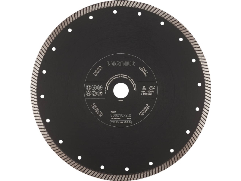 Rhodius Dg10 303608 Diamanttrennscheibe 1 Stück