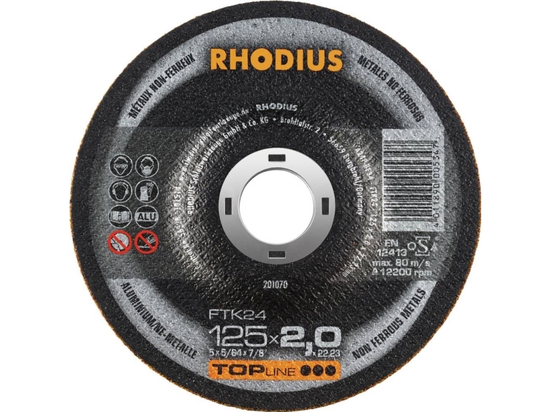 Rhodius Ftk24 201070 Skæreskiver-Sæt 25 Stk