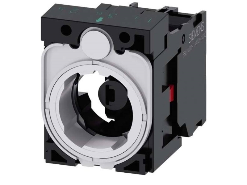 Siemens 3Su1501-1Ag00-1Ca0 Kontaktelement, Led-Element Med Adapter 1 X Brydekontakt Bernstein 24 V Dc/Ac 1 Stk