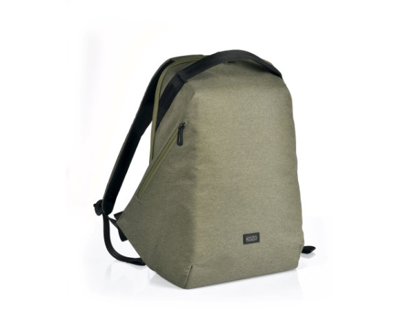 Computertaske, Kozo Olive, L:350Mm X B:490Mm H:150Mm, Sort