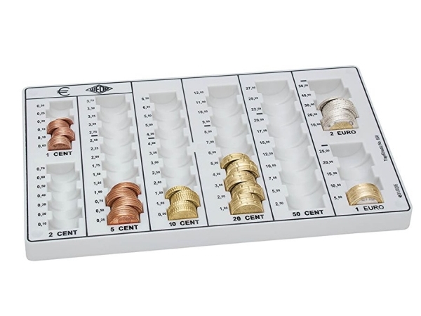 WEDO - Myntficka - vit - för P/N: 150 658000 | Kontorsmaskiner - Kontorsmaskiner - Kassalådor | GameStuff