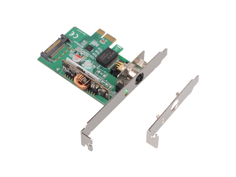 Inline Gigabit-Netværkskort - M12 X-Kodet - Pcie X1 - 2.1 - Poe+ (51124I)