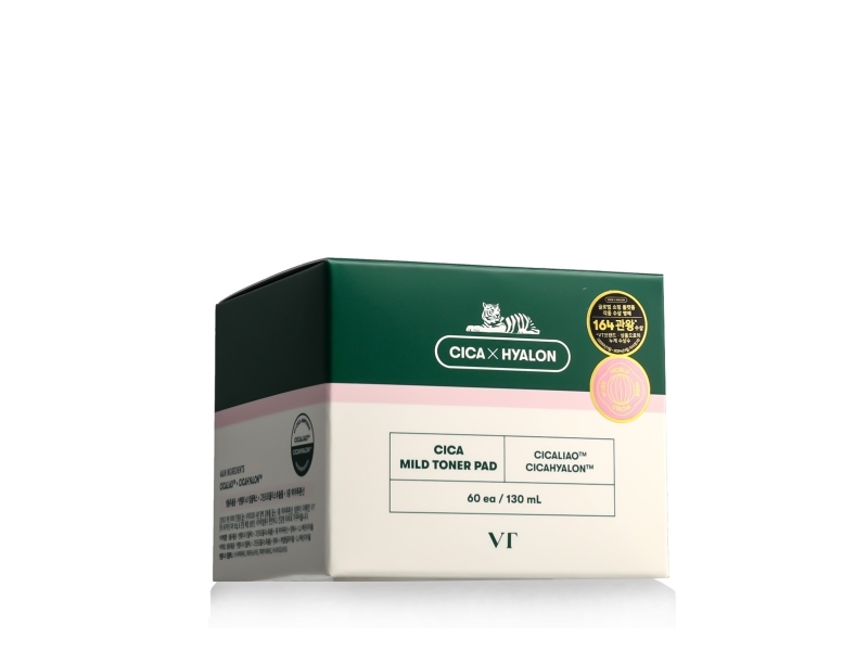 Vt Cosmetics Vt Cosmetics Beruhigende Und Peelende Pads Mit Cica Mild Toner Pad - 60 Stück