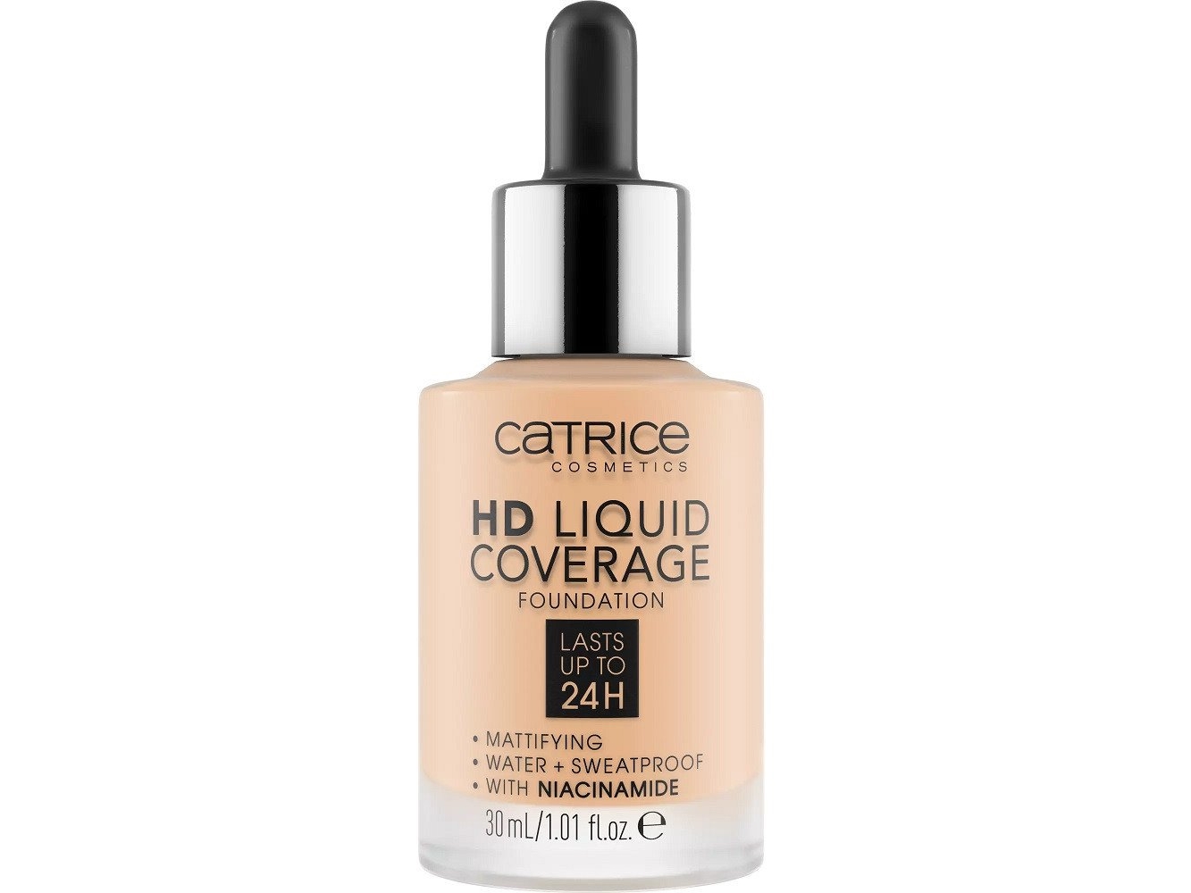 Catrice Hd Liquid Coverage Foundation No. 005 Nude Long-Lasting Matte