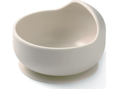 Colorovo silikonskål med sugpropp grå 1481/04 | Bordssättning - Par - Ätset för barn | GameStuff