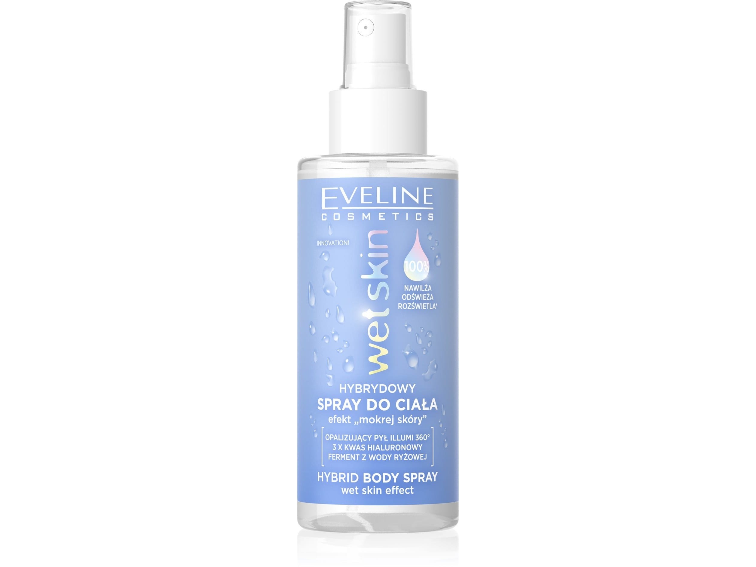 Eveline Wet Skin Hybrid Body Spray - "Nasse Haut" Effekt 150 Ml