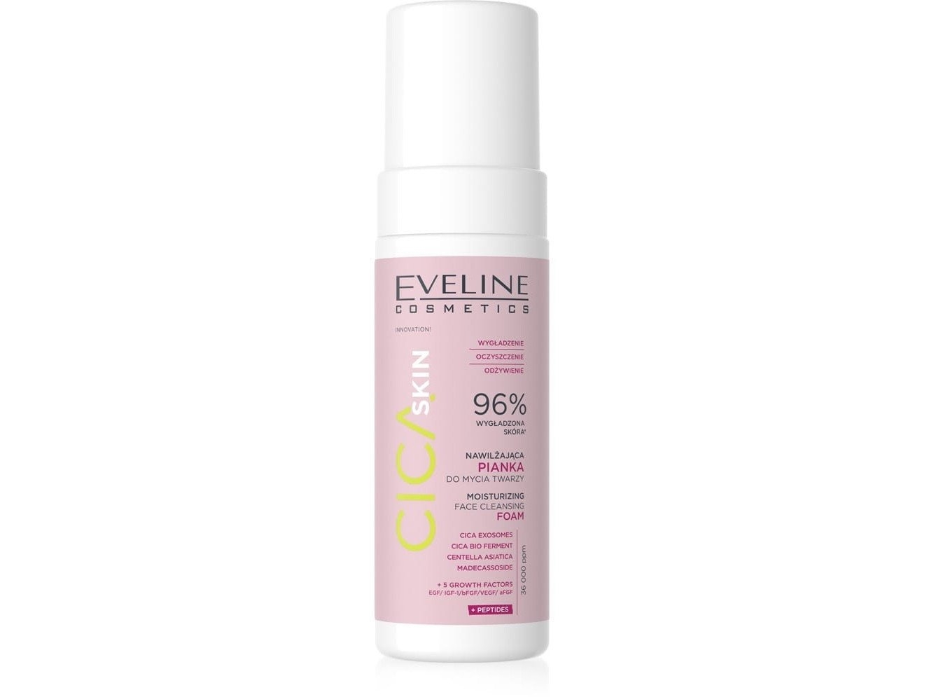 Eveline Cica Skin Moisturizing Face Cleansing Foam 150Ml