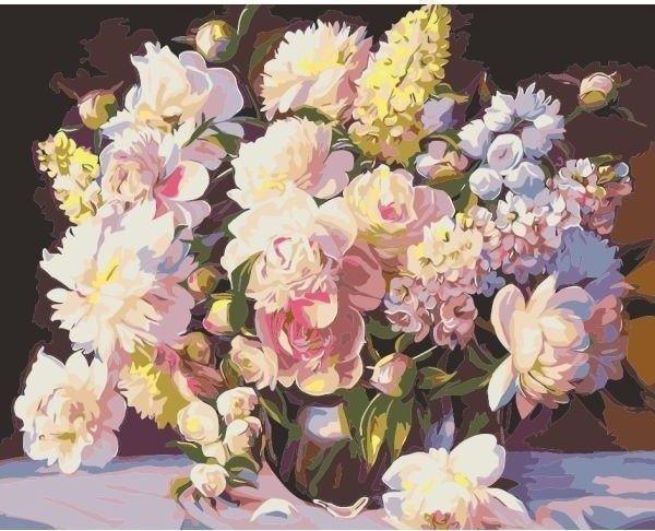 Painting by numbers - 40x50cm Bouquet