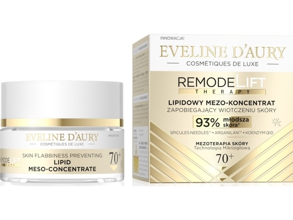 Eveline Remodelift Therapy 70+ Lipid-Mesokonzentrat Gegen Hauterschlaffung 50Ml