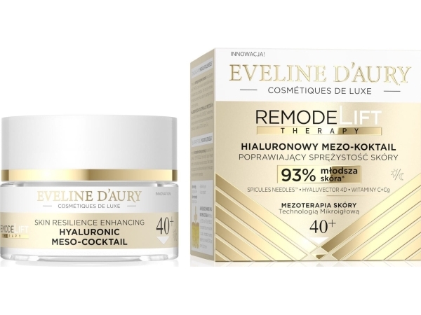 Eveline Remodelift Therapy 40+ Hyaluron-Meso-Cocktail Zur Verbesserung Der Hautelastizität 50Ml