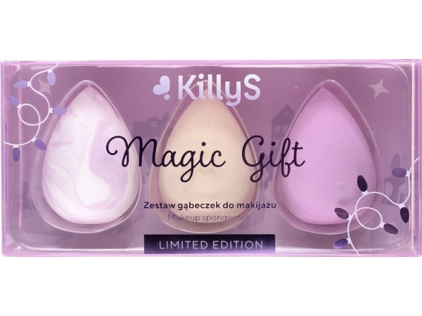Killys_Set Magic Gift Make-Up Svampe 3 Stk