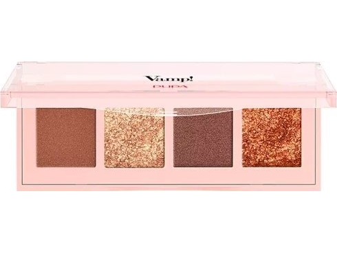 Pupa_Vamp! Lidschatten Palette 4 Lidschatten 002 Gold Bronze 5.2G