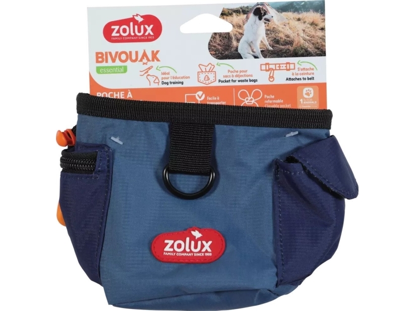 ZOLUX godbidpose til hund BIVOUAK blå