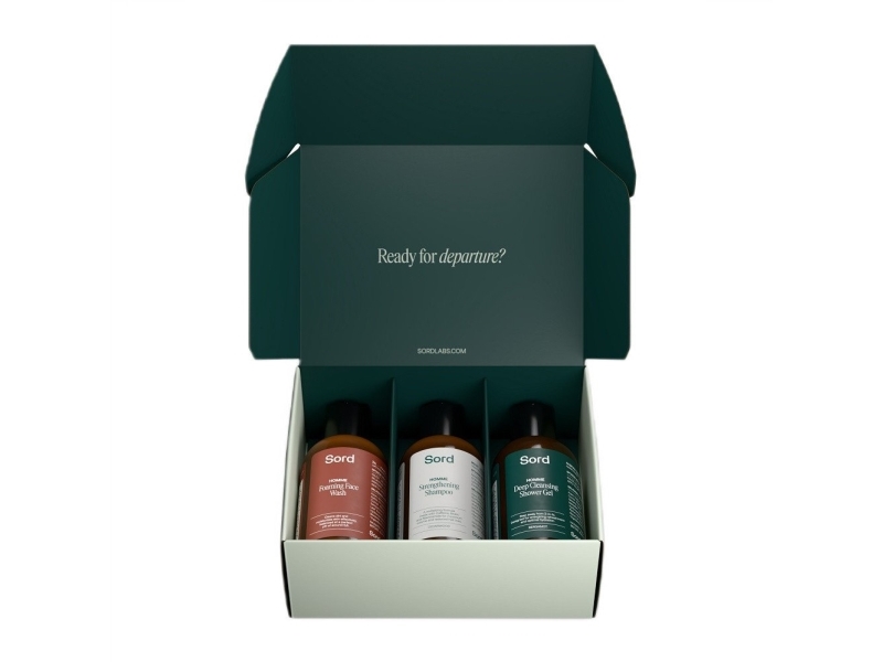 Sord_Set Travel Set Deep Cleansing Shower Gel 50Ml + Strengthening Shampoo Haarshampoo 50Ml + Foaming Face Wash Gesichtswasser 50Ml + Everyday Face C