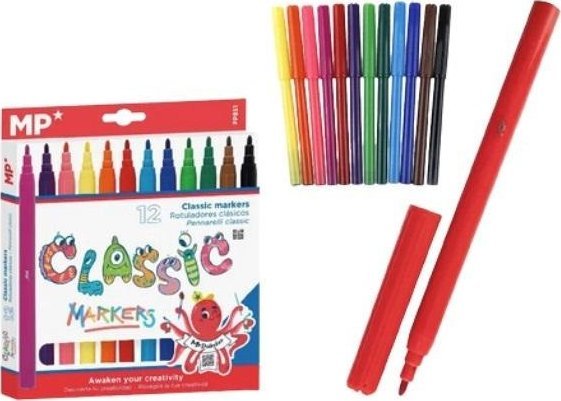 Marker 12 Farben