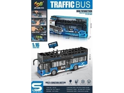 Double-decker bus 1:16