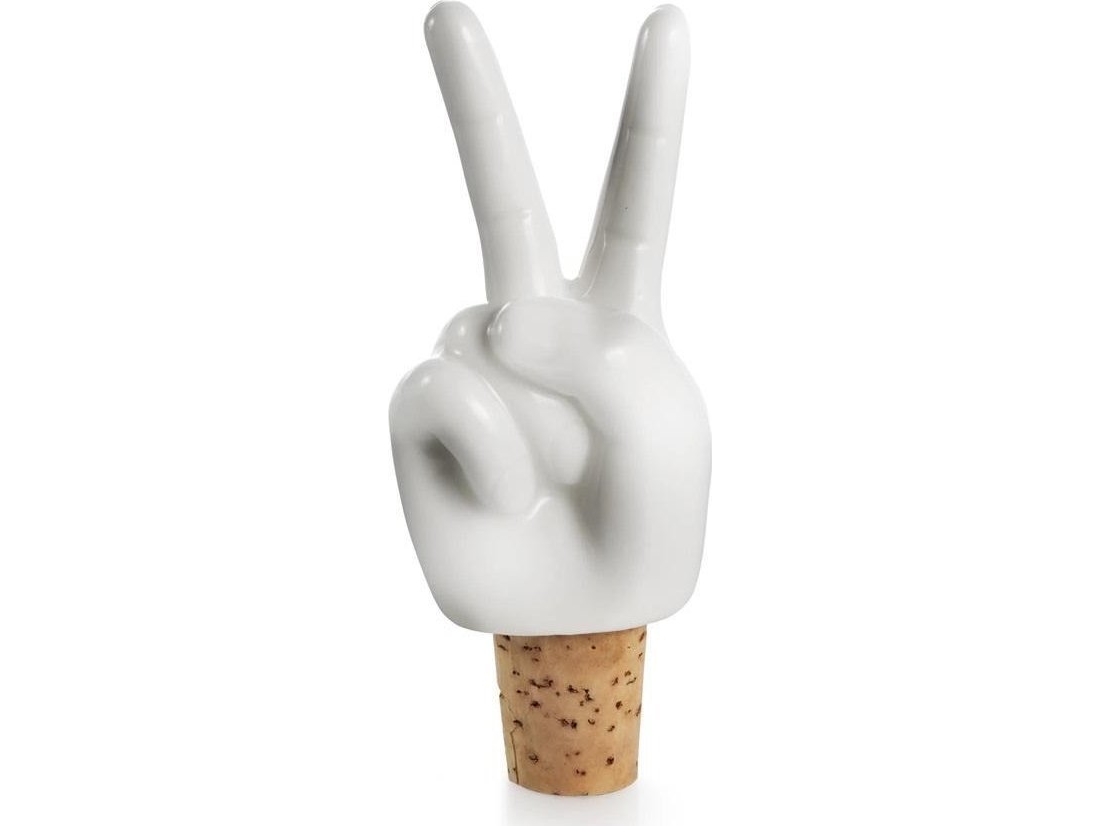 Korek na butelkę - Peace Hands