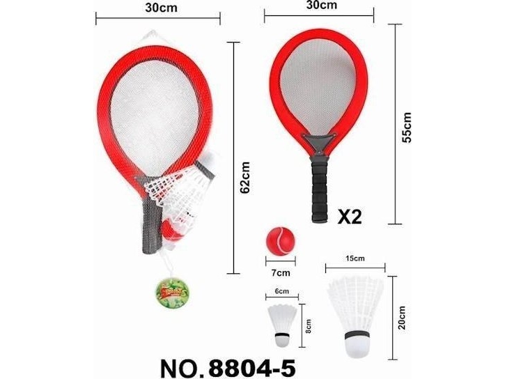 Racquets + balls and darts 8804-5 | Leksaker - Spel - Trädgårdsspel | GameStuff