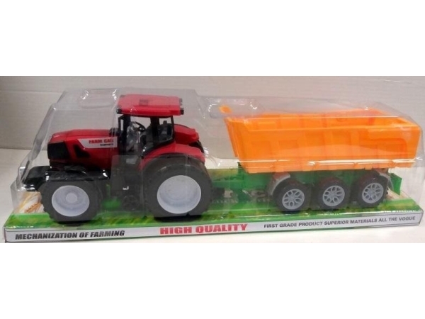Traktor med lantbruksmaskiner | Leksaker - Bilar och andra fordon - Jordbruksmaskiner | GameStuff