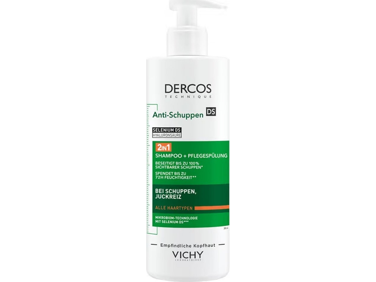 Vichy_Dercos Anti-Skælshampoo 2I1 Anti-Skælshampoo Med Balsam 390Ml