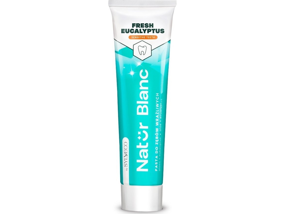 Sylveco_Natur Blanc Pasta Do Zębów Frischer Eukalyptus 100Ml