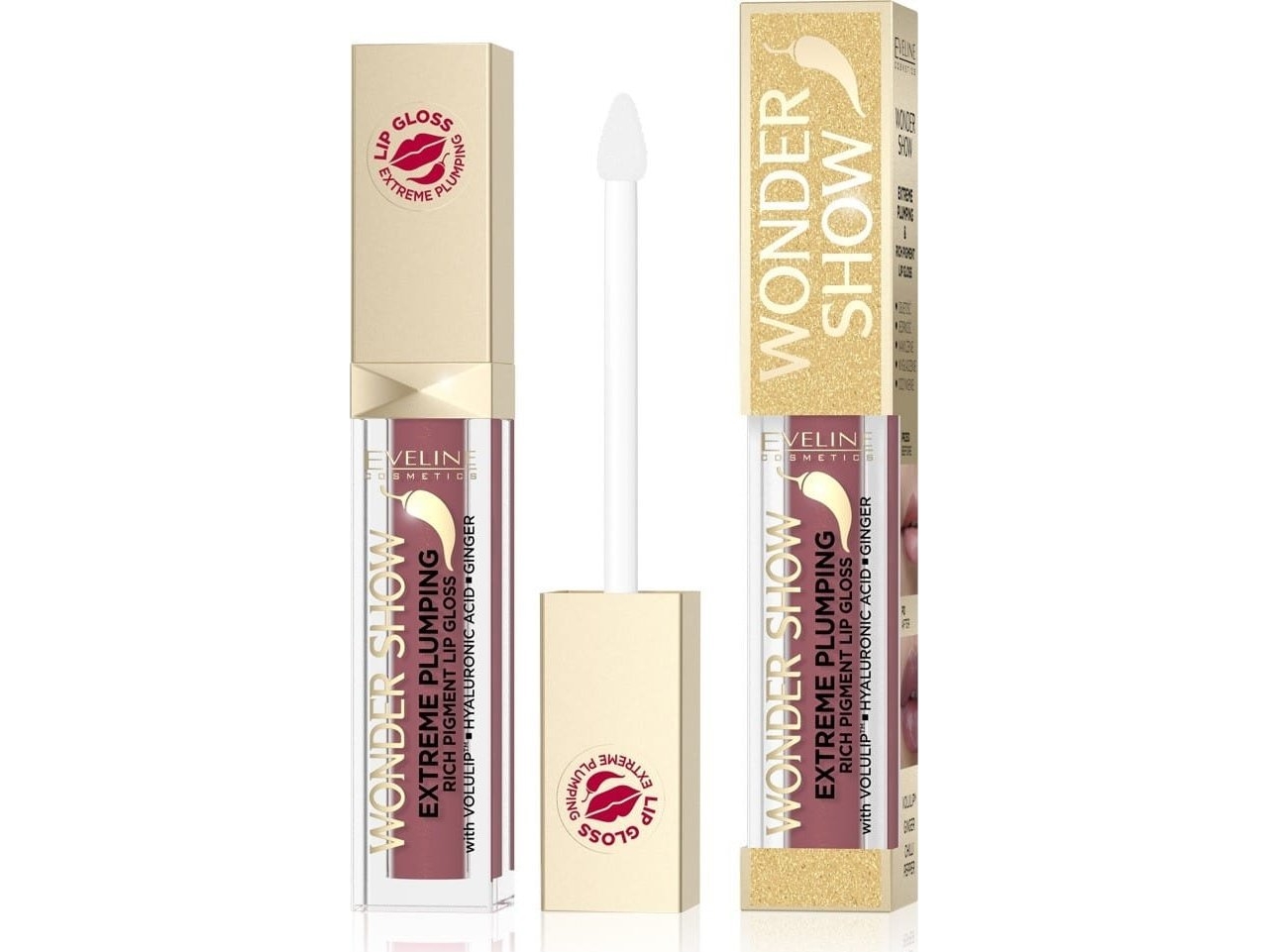 Eveline Wonder Show Lip Plumping Gloss 04 6.8Ml