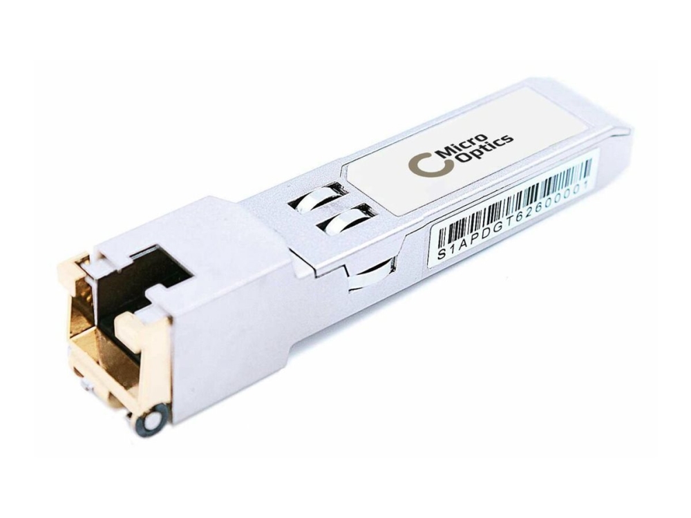 Lanview - Sfp (Mini-Gbic) Transceiver Modul (Svarende Til: Mikrotik Sfp-Ge-T) - 1Gbe - Over Kobber - 1000Base-T - Rj-45 - Op Til 100 M
