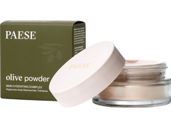 Paese transparent pudder olieagtig oliventonet