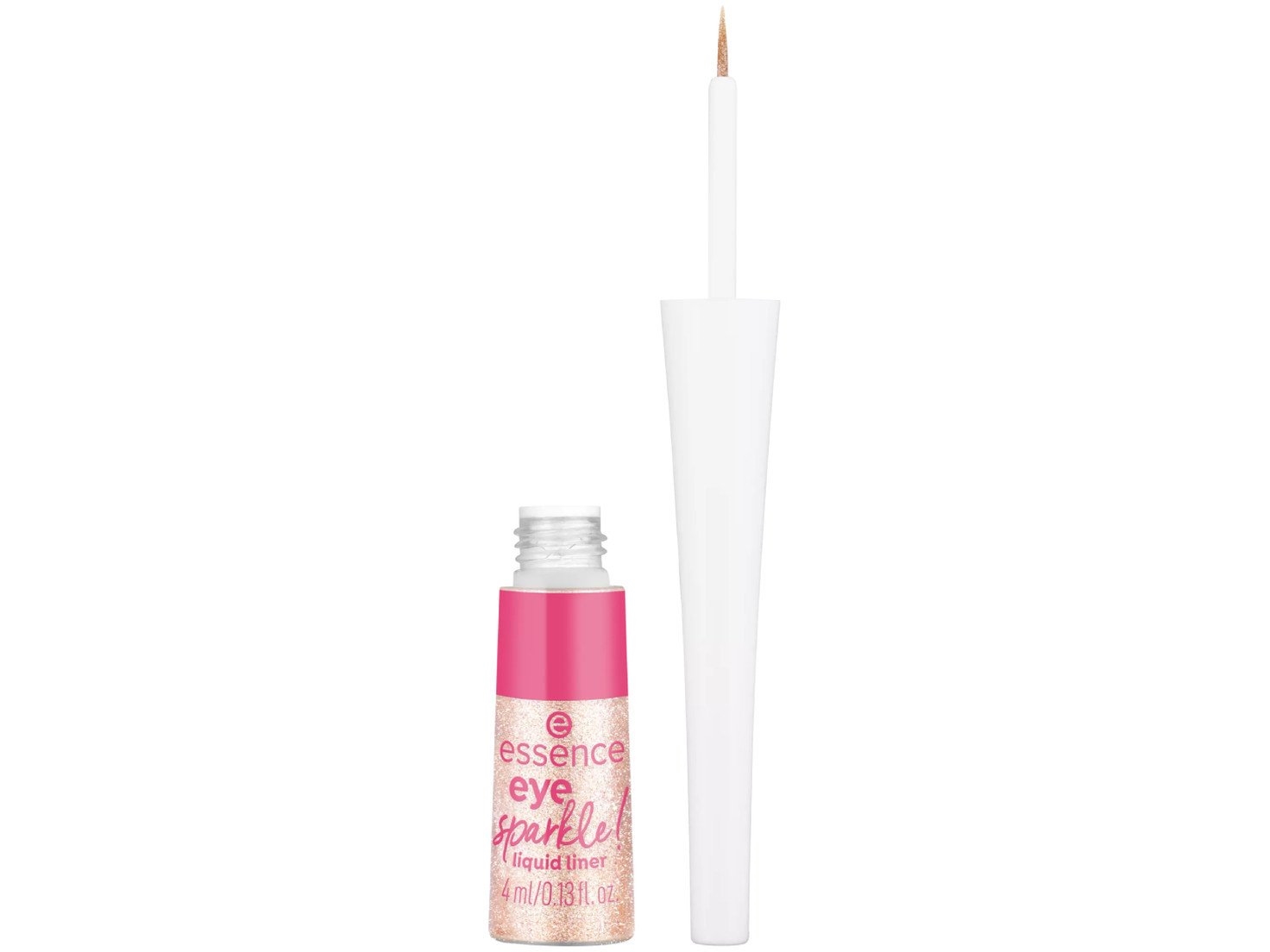 Essence Eye Sparkle Liquid Liner No. 01 Silver Long-Lasting