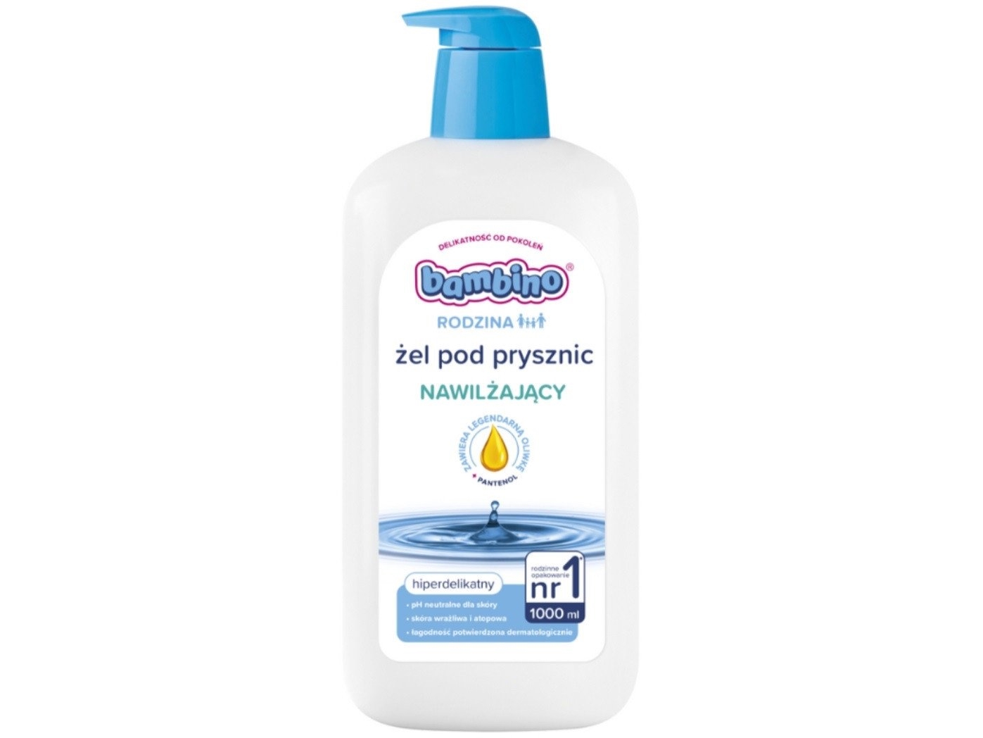 Bambino Family Feuchtigkeitsspendendes Hyperzartes Duschgel 1000Ml