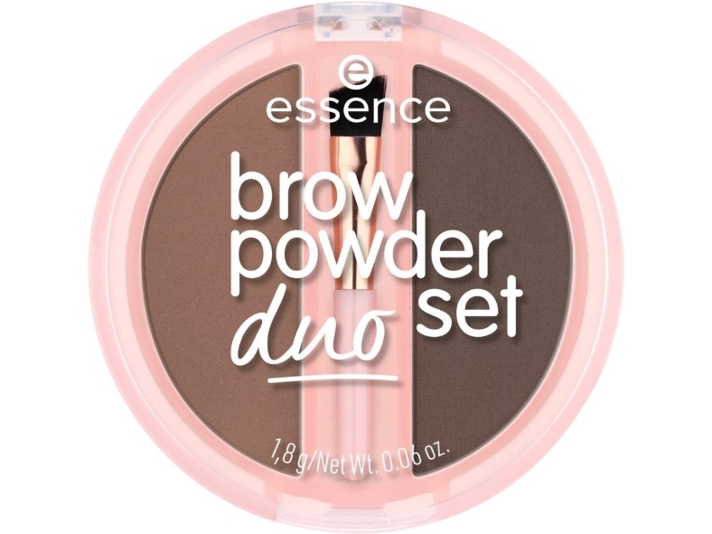 Essence Brow Powder Duo Set Puder Do Brwi 1.8G Medium (02)