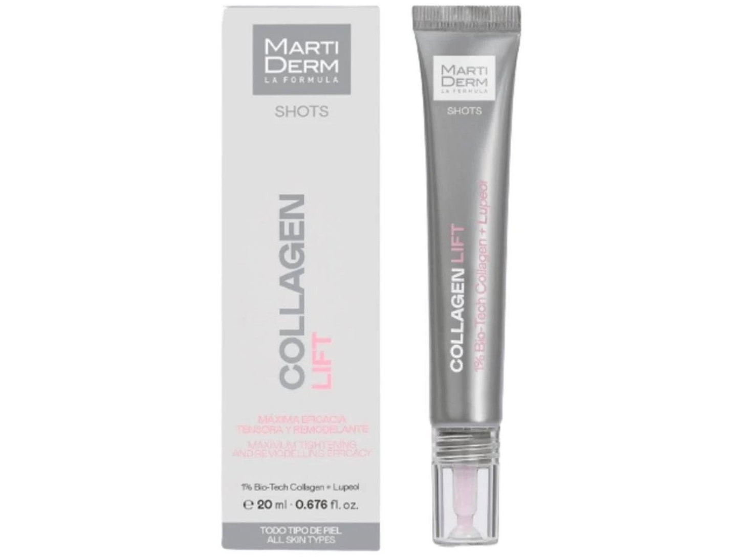 Martiderm_Shots Collagen Lift Koncentreret Ansigtsopstrammende Serum 20 Ml