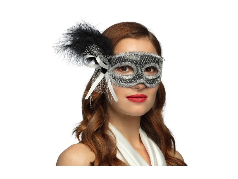 Venedig Flapper Augenmaske