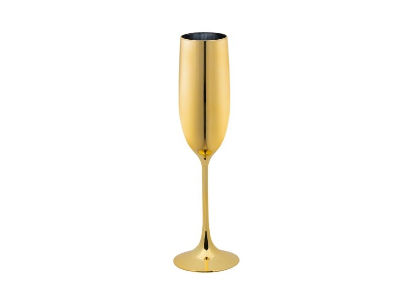 Guld Sektglas