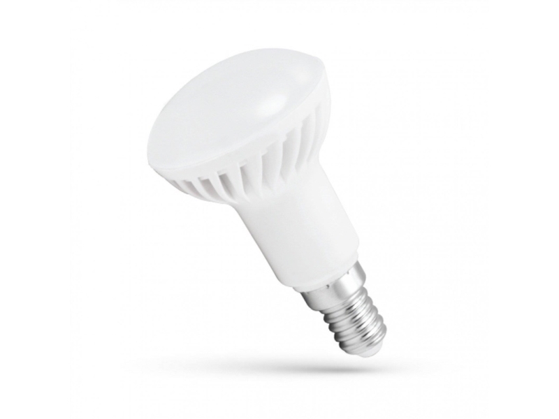 E14 6W LED pære - R50 - Dæmpbar : Ikke dæmpbar, Kulør : Varm
