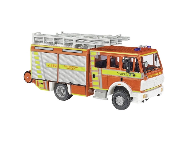 Busch 43820 H0 utryckningsfordon Mercedes-Benz MK 94 1224 FW RSK | Hobby - Modelljärnväg - Skala H0 | GameStuff