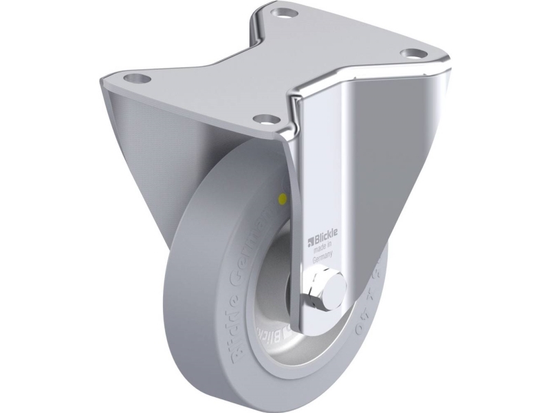 Blickle 918017 BH-ALEV 125K-3-SG-AS fasta hjul i stål hjuldiameter: 125 mm bärförmåga (max): 250 kg 1 st | Huset - Inredning - Hjul för möbler | GameStuff
