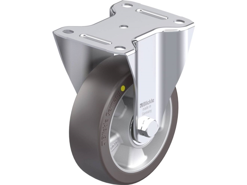 Blickle 884990 B-ALST 150K-AS fasta hjul i stål - hjuldiameter 150 mm, bärförmåga max 400 kg (1 st) | Verktyg & Verkstad - Infästning - Övriga Infästning | GameStuff