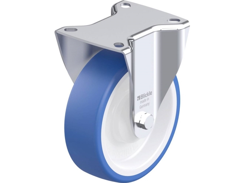 Blickle 936187 B-POTHS 125KA fast hjul i stål hjuldiameter 125 mm bärförmåga max 250 kg (1 st) | Cykling - Hjul, däck och slangar - Hjul | GameStuff