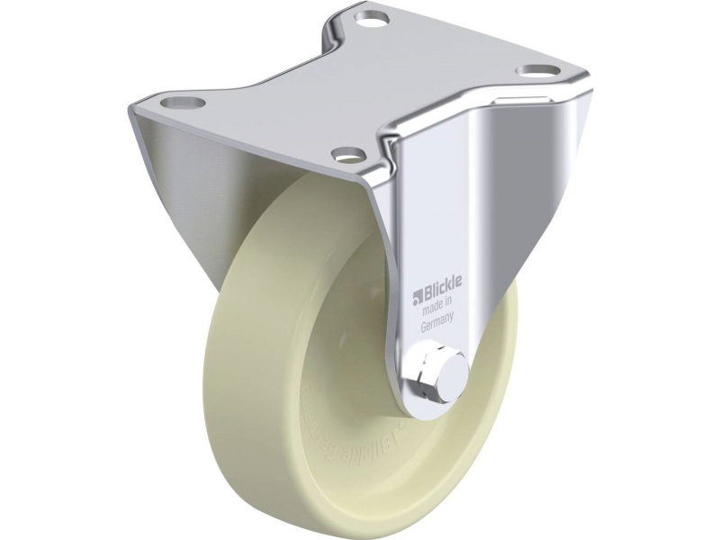 Blickle 887398 B-Poh 100G Feststellrad/Stahlrad, Raddurchmesser: 100 Mm, Tragfähigkeit (Max.): 240 Kg, 1 Stk