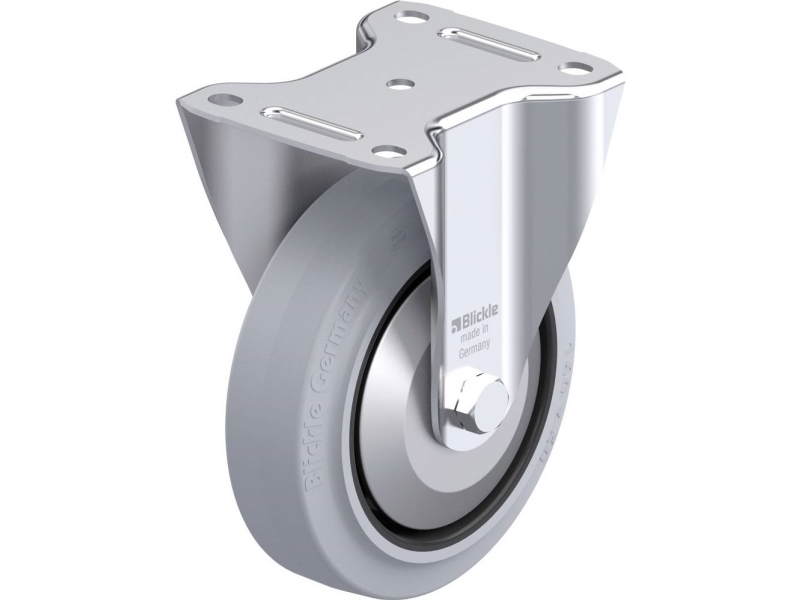 Blickle 850396 B-Poev 160Xr-Sg-Fa Festes Stahlrad, 160 Mm, 400 Kg