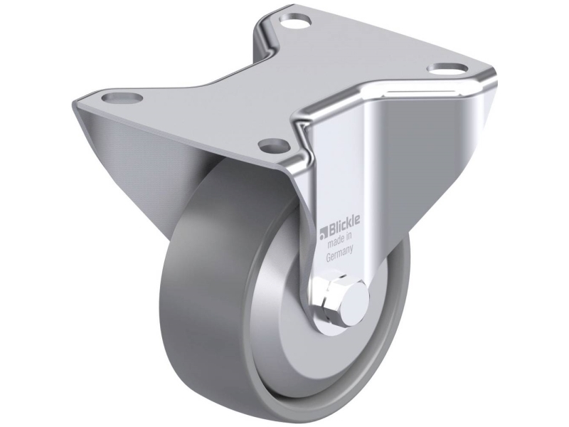 Blickle 946623 B-PO 80G-ELS-FA fast hjul i stål, hjuldiameter 80 mm, lastkapacitet (max) 220 kg | Bilvård & Biltillbehör - Däck & fälgar - Stålfälgar | GameStuff