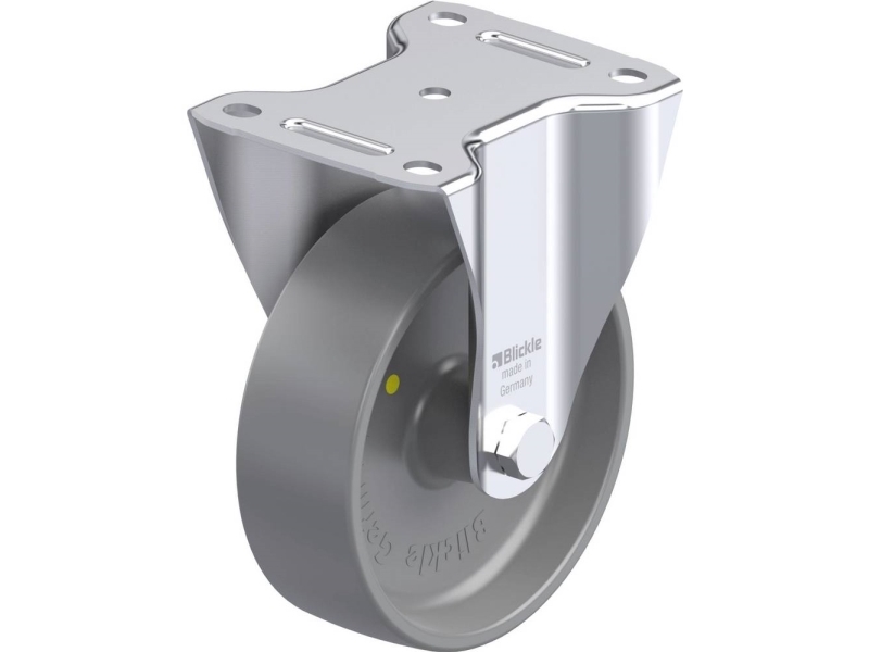 Blickle 936907 B-Po 150G-Els Feste Räder Aus Stahl - Raddurchmesser 150 Mm - Tragfähigkeit (Max.) 400 Kg - 1 Stk