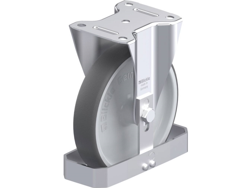 Blickle 912188 B-Path 200G-Fs Festes Stahlrad – Raddurchmesser 200 Mm, Max. 400 Kg – 1 Stk