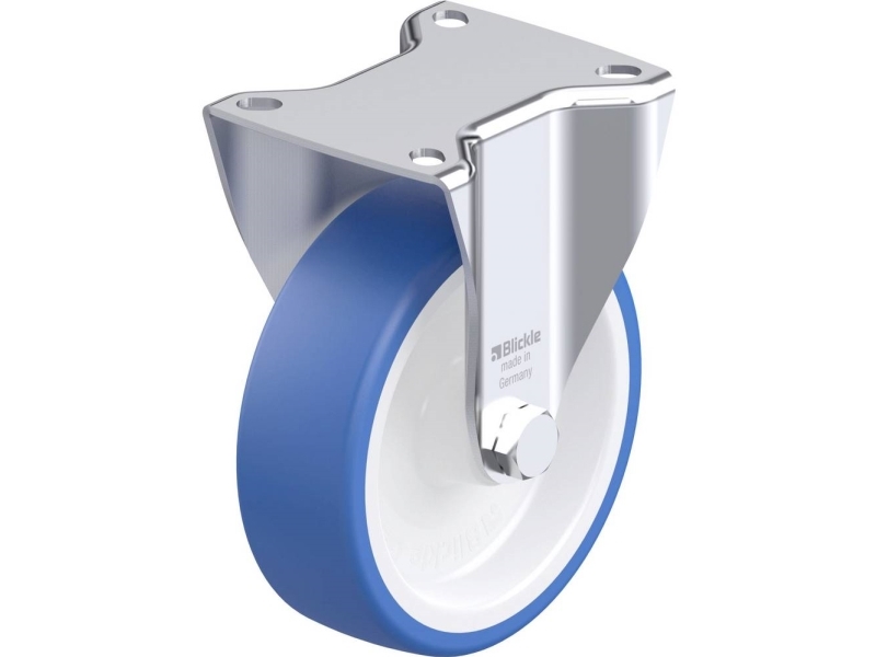 Blickle 936304 Bk-Poths 125G-1 Festes Stahlrad - Raddurchmesser 125 Mm - Tragfähigkeit Max. 275 Kg