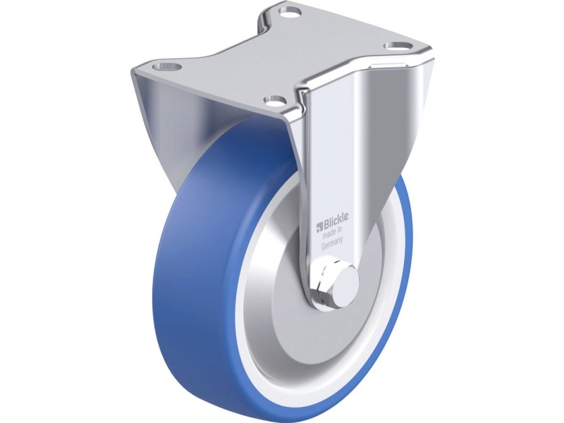 Blickle 936305 BK-POTHS 125G-1-FA fast hjul i stål, hjuldiameter 125 mm, bärförmåga (max) 275 kg, 1 st | Cykling - Hjul, däck och slangar - Hjul | GameStuff